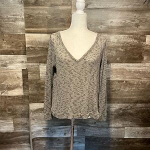 American Eagle deep v-neck knit sweater - M
